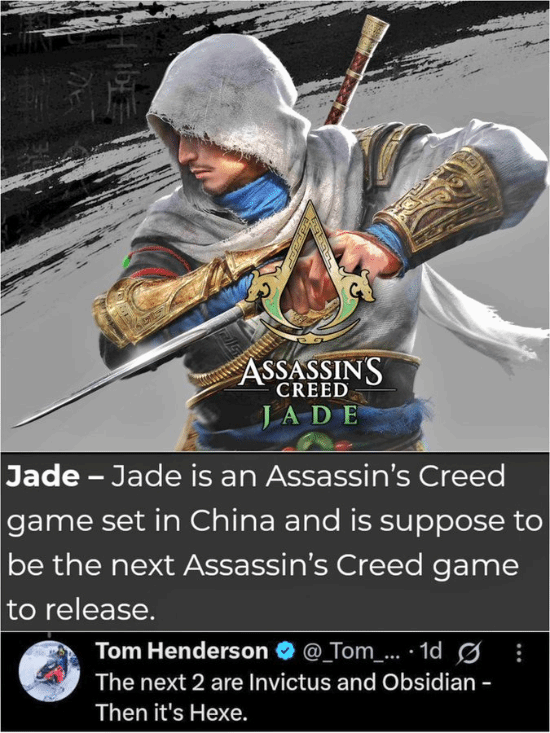 中國(guó)背景《刺客信條》手游"沒(méi)信了"：粉絲擔(dān)心被取消