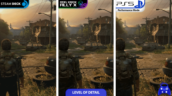 Xbox掌機(jī)畫(huà)面對(duì)比：玩《最后生還者2》開(kāi)啟Turbo模式竟能媲美PS5性能模式！