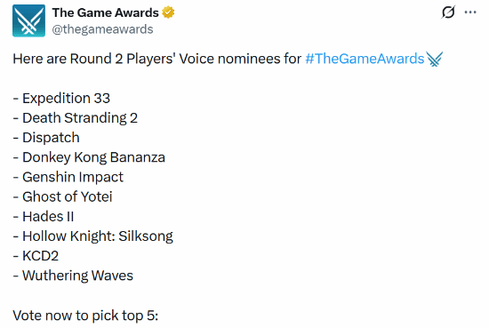 晨報|TGA玩家之聲投票10強(qiáng) 陶德談《輻射》第二季